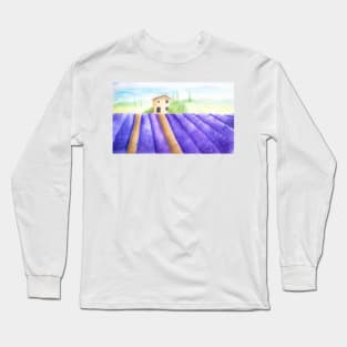 Provence Landscape No. 1 Long Sleeve T-Shirt